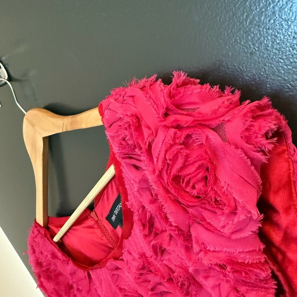Pink Tartan elevates 3D Rosette Dress - size 6 in very very good cond Vivid! - Picture 2 of 13